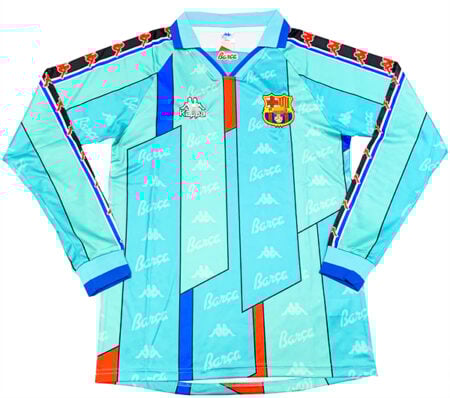 Camiseta FC Barcelona Segunda Equipación 2005-06 Manga Larga