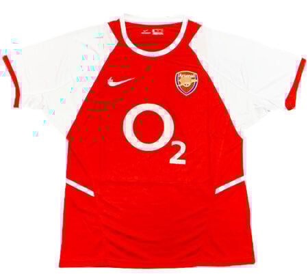 Camiseta Arsenal Primera Equipación 2002-03