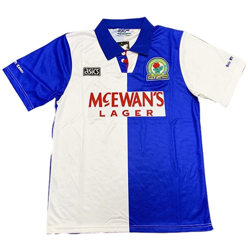 Camiseta Blackburn Rovers Primera Equipación 1994-95 Camiseta Blackburn Rovers Primera Equipación 1994-95