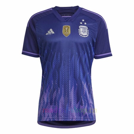 Camiseta Argentina de 3 Estrellas Segunda Equipación 2022