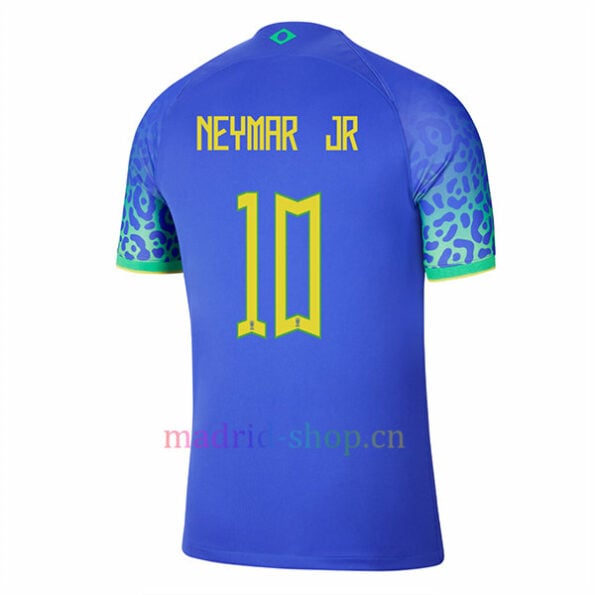 Camiseta Neymar Brasil Segunda Equipación 2022