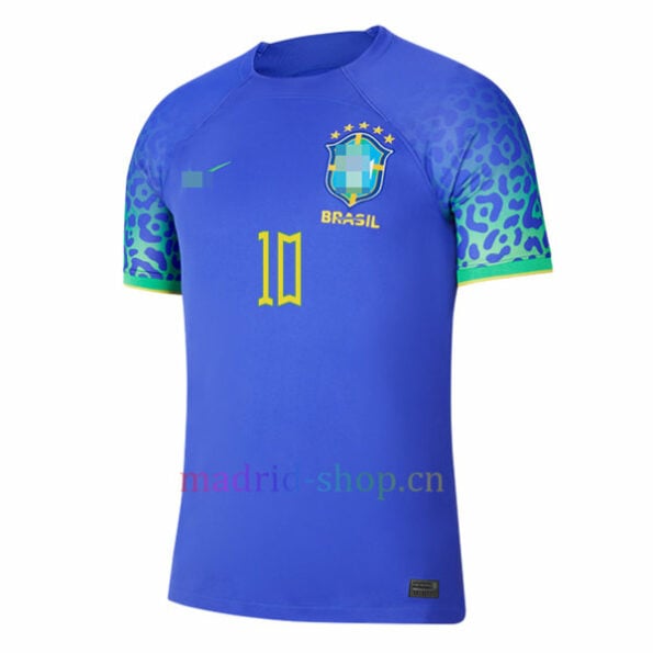Camiseta Neymar Brasil Segunda Equipación 2022 - Imagen 2