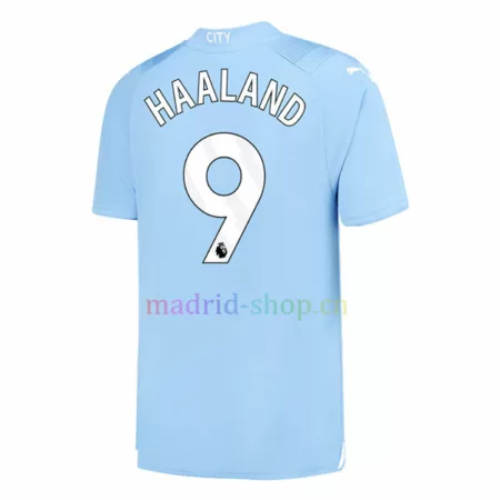 Camiseta Haaland Man City Primera Equipación 23-24 Mujer