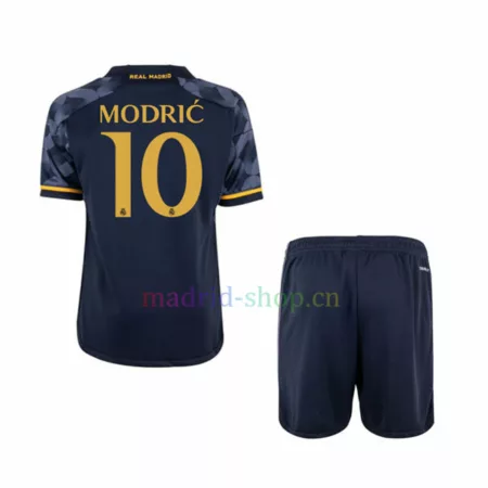 Conjunto de Camiseta Bellingham Real Madrid Segunda Equipación 2023-24 Niño