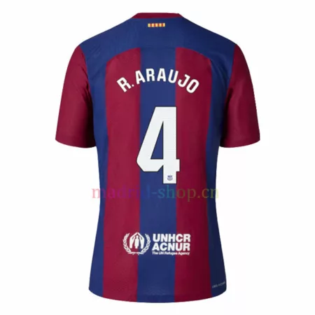 Camiseta Lewandowski Barcelona Primera Equipación 2023-24 UEFA Champions League