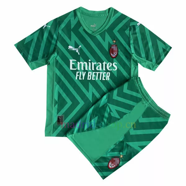 Conjunto de Camiseta de Portero AC Milan 2023-24 Niño Conjunto de Camiseta de Portero AC Milan 2023-24 Niño