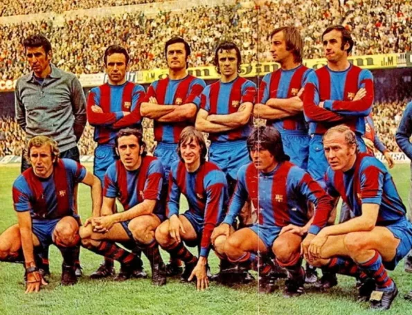 camiseta barcelona 1970s