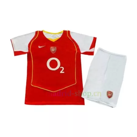 Camiseta Arsenal Primera Equipación 2002-04 Niño