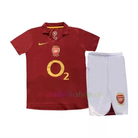 Camiseta Arsenal Primera Equipación 2004-05 Niño