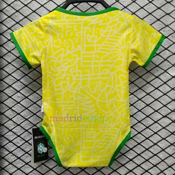 Body Bebé Brasil Primera Equipación 2024 - Imagen 2