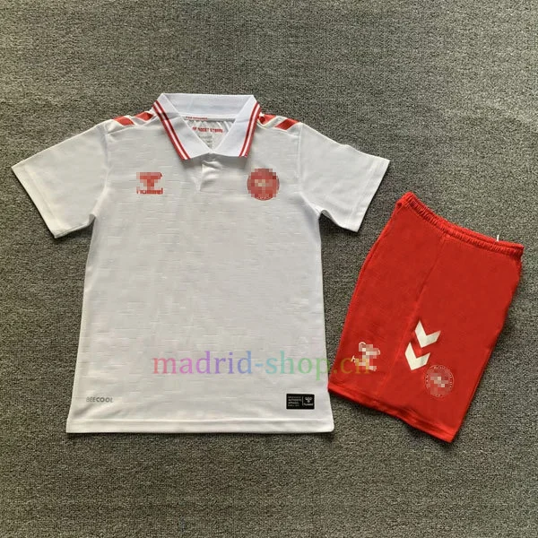 Camiseta Dinamarca Segunda Equipación 2024 Niño Camiseta Dinamarca Segunda Equipación 2024 Niño