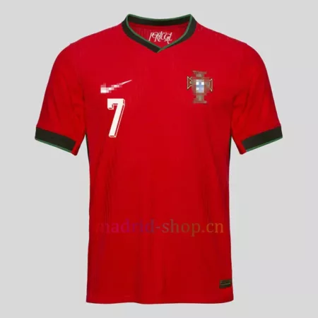 Camiseta Portugal Ronaldo 7 Primera Equipación 2024 Euro