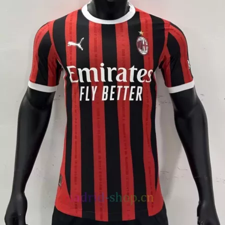 Camiseta AC Milan Primera Equipación 2024-25 Mujer