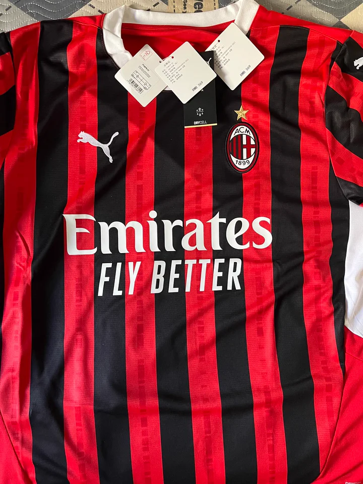 Camiseta AC Milan Primera Equipación 2024-25