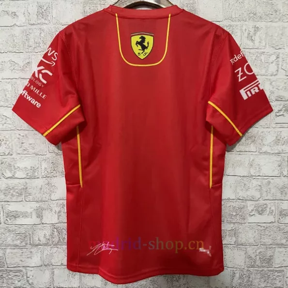 Camiseta Ferrari 16 Charles Leclerc 2024 - Imagen 2