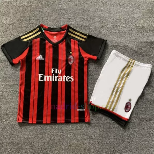 Camiseta AC Milan Primera Equipación 2013-14 Niño