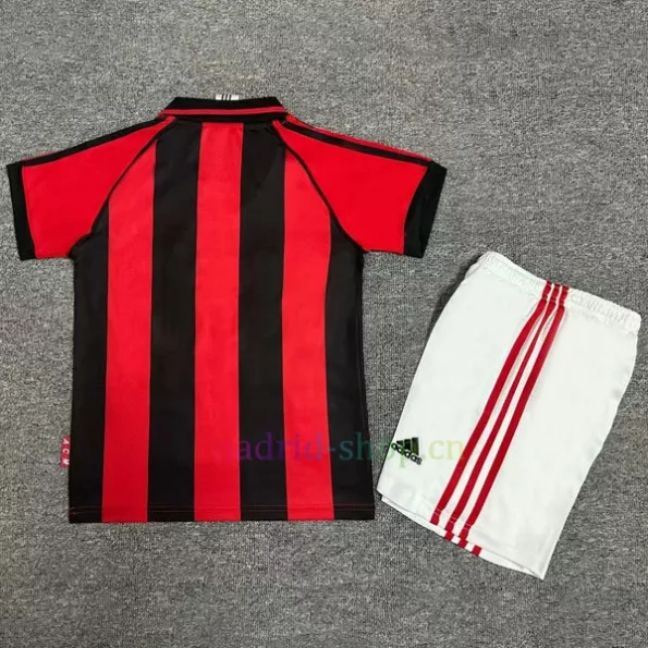 Camiseta AC Milan Primera Equipación 1998-99 Niño - Imagen 2
