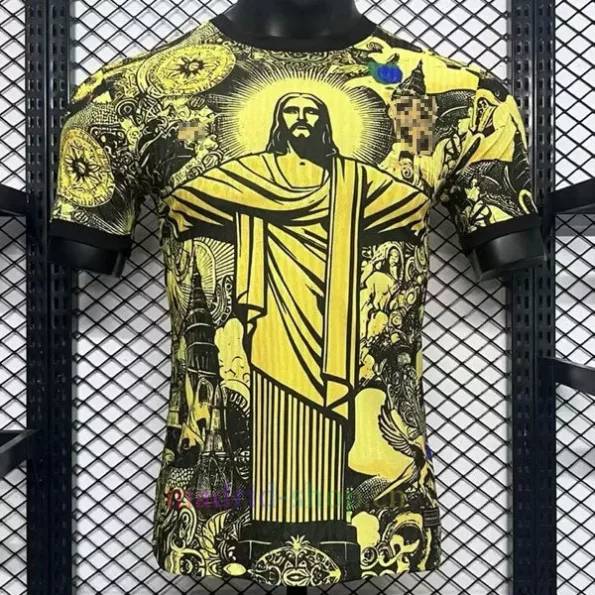 Camiseta Brasil Jesus Edición Especial 2024 Versión Jugador
