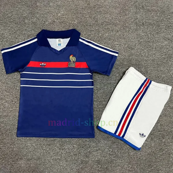 Camiseta Francia Primera Equipación 1982-84 Niño Camiseta Francia Primera Equipación 1982-84 Niño