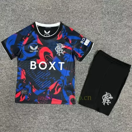Camiseta Rangers Primera Equipación 2024-25 Niño