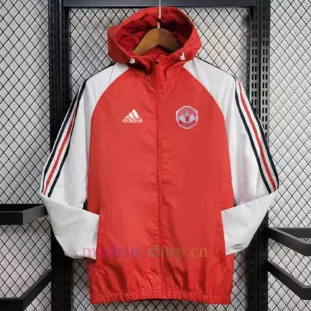 Windrunner Manchester United 2024-25 Azul Blanca