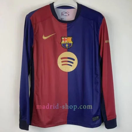 Camiseta FC Barcelona Segunda Equipación 2024-25 Manga Larga