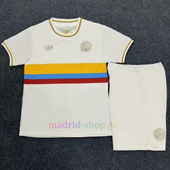 Camiseta Colombia 100 Años Aniversario 2024 Niño