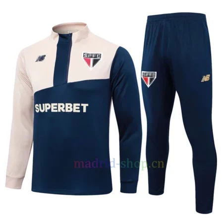 Sudadera de Entrenamiento São Paulo 2024-25 Azul