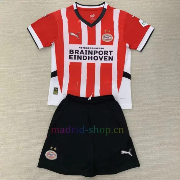 Camiseta PSV Eindhoven Primera Equipación 2024-25 Niño