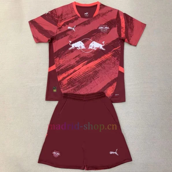 Camiseta RB Leipzig Segunda Equipación 2024-25 Niño