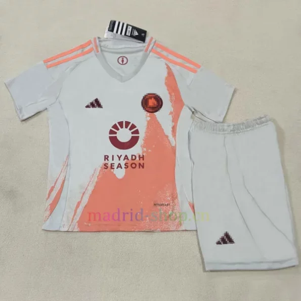 Camiseta Roma Segunda Equipación 2024-25 Niño