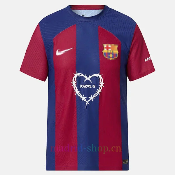 Camiseta Barça Karol G Primera Equipación 2023-24 Camiseta Barça Karol G Primera Equipación 2023-24