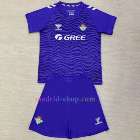 Camiseta de Portero Real Betis 2024-25 Niño Negro