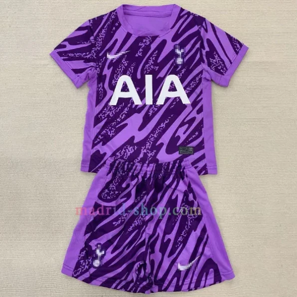 Camiseta de Portero Tottenham Hotspur 2024-25 Niño Kit