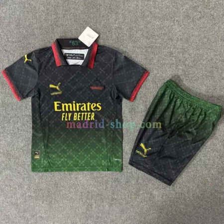 Camiseta AC Milan Primera Equipación 2009-10 Niño