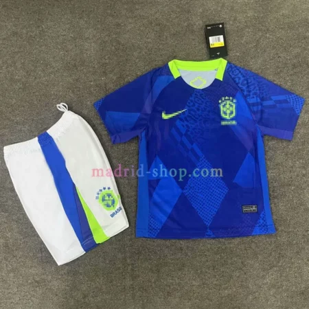 Camiseta Brasil Primera Equipación 2025 Niño