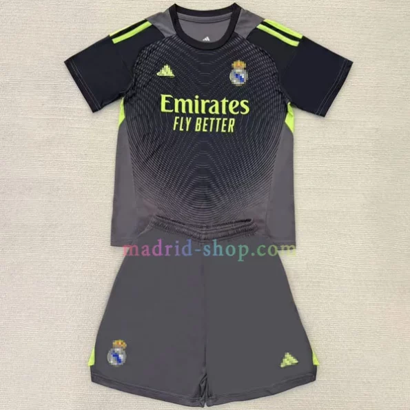 Camiseta de Portero Real Madrid 2025-26 Niño Gris