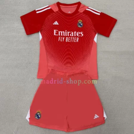 Camiseta de Portero Real Madrid 2025-26 Niño Púrpura