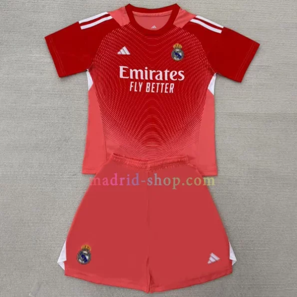 Camiseta de Portero Real Madrid 2025-26 Niño Naranja