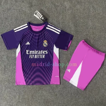 Camiseta de Portero Real Madrid 2025-26 Niño Naranja