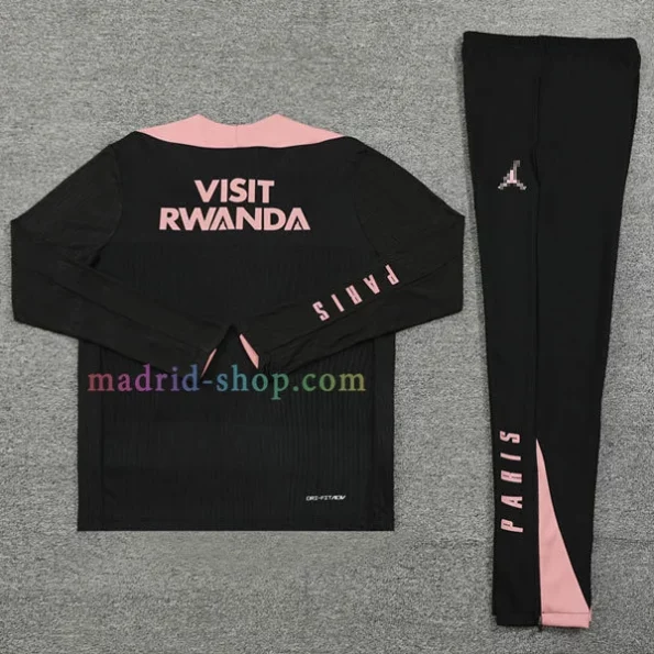 Sudadera de Entrenamiento PSG 2024-25 Negra Versión Jugador - Imagen 2