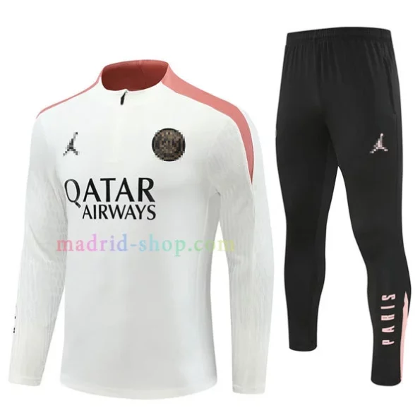 Sudadera de Entrenamiento PSG 2024-25 Blanca Versión Jugador