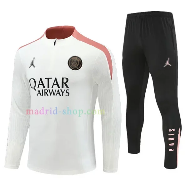 Sudadera de Entrenamiento PSG 2024-25 Niño Versión Jugador Blanca