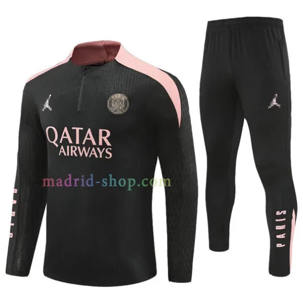 Sudadera de Entrenamiento PSG 2024-25 Niño Versión Jugador Negro
