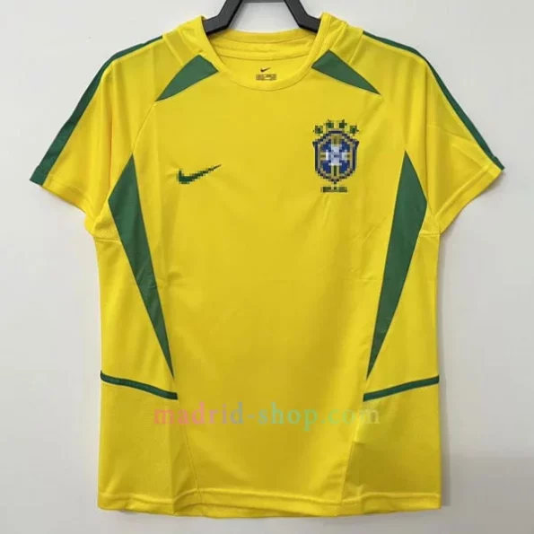 Camiseta Brasil Primera Equipación 2002