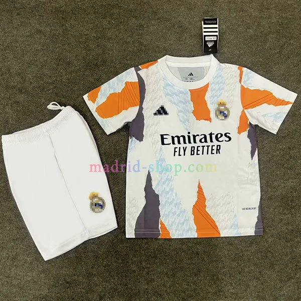 Camiseta Entrenamiento Real Madrid 2025 Niño Kit Camiseta Entrenamiento Real Madrid 2025 Niño Kit