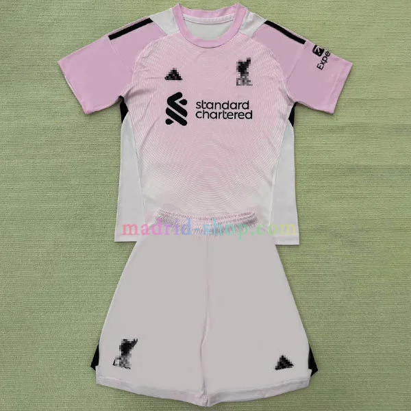 Camiseta de Portero Liverpool 2025-26 Niño Camiseta de Portero Liverpool 2025-26 Niño