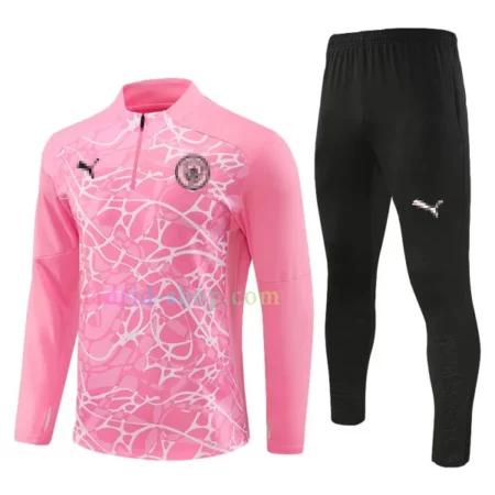 Sudadera de Entrenamiento Manchester United 2024-25 Niño – Blanco