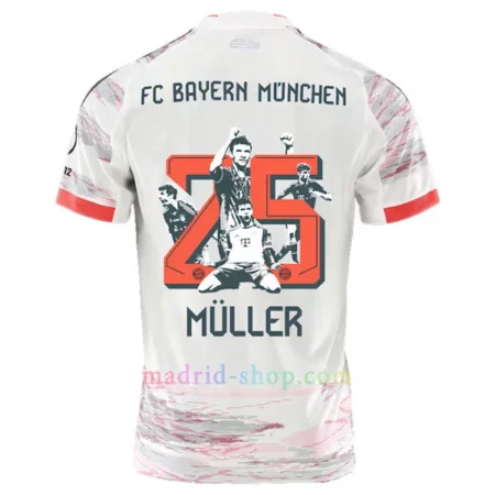 Thomas Müller Camiseta Bayern Munich Segunda Equipación 25-26
