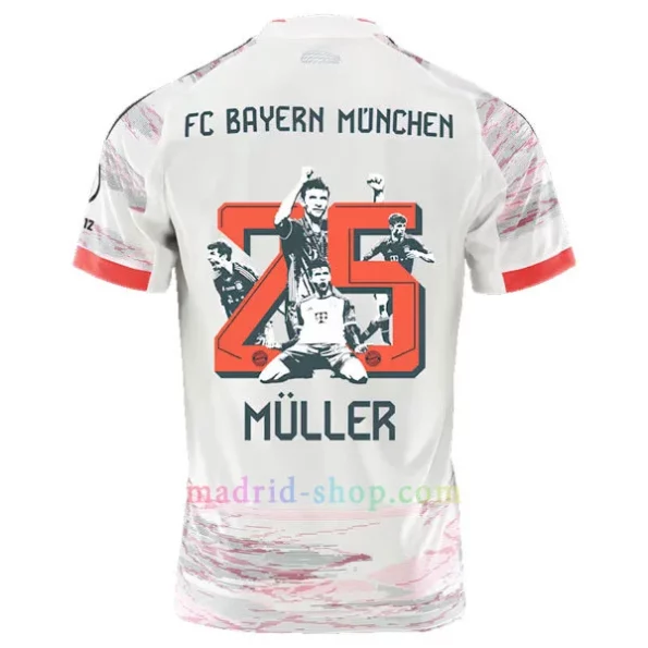 Thomas Müller Camiseta Bayern Munich Segunda Equipación 2025-26